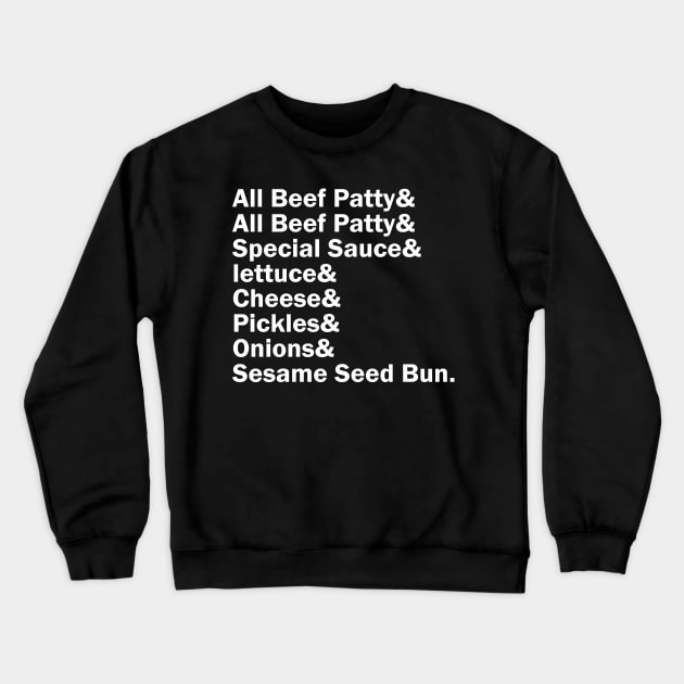 Funny Names x McDonalds Big Mac Crewneck Sweatshirt by muckychris